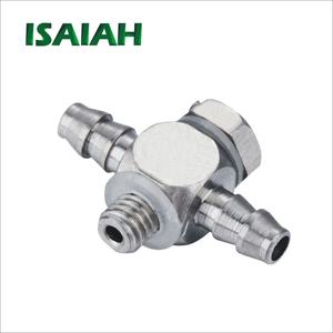 Bagian pneumatik SMC tipe T kaus cabang dorong di Barb fitting udara Mini - Product Image 1