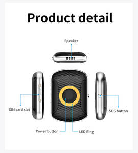 Traceur GPS personnel pour enfants, personnes âgées et animaux de compagnie, communication bidirectionnelle 4G Cat 1, FA29, lecture de l'historique des trajets, anti-perte - Product Image 5