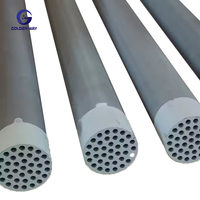 Unité de microfiltration tubulaire UF à 7 canaux personnalisée en céramique SiC, précision de filtration 24/40/100, résistante aux acides et aux alcalis, haute performance