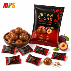 Caramelle in Compresse allo Zucchero di Canna con Prugna Acida - Product Image 1