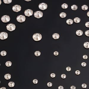 Cuentas de diamante de imitación de resina epoxi de seda satinada de 6 mm <span class=keywords><strong>con</strong></span> orificio central para coser, forma de diamante, para la fabricación de prendas - Product Image 6