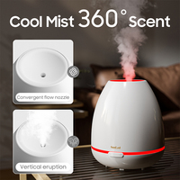 Diffuseur de parfum Cool Mist à usage domestique Portable 300ml Distributeur d'arômes d'huile essentielle silencieux avec Ce Rohs FccPse
