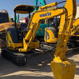 Excavadora de cadenas usada japonesa Komatsu PC30, excavadora Komatsu de segunda mano de 3 toneladas para construcción en venta - Product Image 1