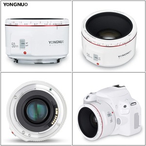 <span class=keywords><strong>Objectif</strong></span> standard à grande ouverture YONGNUO YN50mm F1.8 II, AF MF 50mm, mise au point automatique, monture métallique EF pour appareil photo reflex numérique <span class=keywords><strong>Canon</strong></span> - Product Image 5
