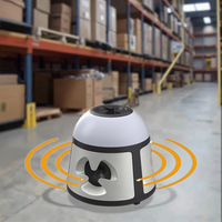 Répulsif anti-rongeurs à ultrasons d'intérieur 360 degrés 1.5W AC100-240V en matériau ABS pour les rats d'entrepôt, les cafards et les moustiques