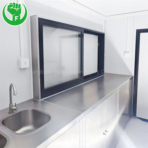 عربة طعام متنقلة مجهزة بالكامل بطول 7 و9 و10 أقدام، مقهى متنقل، عربة كريب، شاحنات طعام، عربة هوت دوج، مطبخ من الفيبرجلاس - Product Image 4