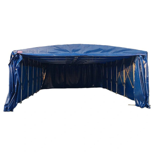 Tente extérieure en PVC à structure coulissante, auvent électrique pliant, auvent rétractable pour activités, auvent télescopique pour parking - Product Image 5