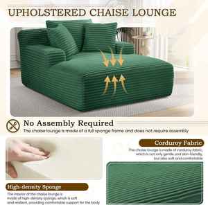 Ghế <span class=keywords><strong>sofa</strong></span> đa năng hiện đại, tối giản, hình vuông, kiểu lười, mô đun, nén chân không, chất liệu nhung bền, thân thiện với môi trường, một chỗ ngồi, có thể làm giường - Product Image 3
