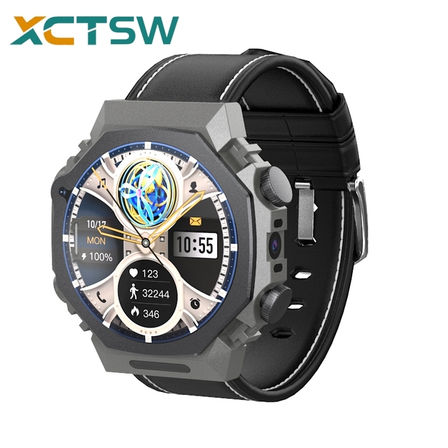 OEM DZ01 2025 High End Smart Watch Your Secure Mobile Hub with 5G Video Call Fingerprint Payment Dual Camera for Mens Smartwatch