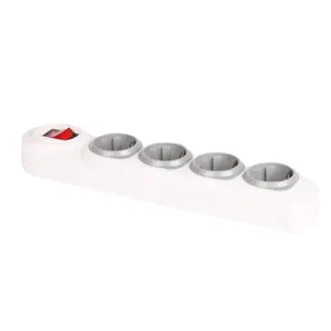 Extension 4 Sockets With Child Proptetction White 2m 3m 5m 16 A Electrical Equipment Plugs and Sockets