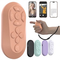 Télécommande compacte rechargeable par USB pour défilement TikTok, déclencheur d'appareil photo pour selfie, pour tablette, téléphone et diffusion en direct