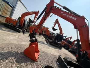 KX185 Kubota มือสอง KX155and KX165small รถขุดตีนตะขาบเหมาะสำหรับการก่อสร้างทางวิศวกรรมการผลิตทางการเกษตร - Product Image 3