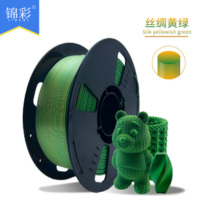 Filamento PLA Silk Plus Bicolor/Multicolor de 1 kg, 1.75 mm, Texturizado, en Bobina, Compatible con Impresoras 3D - Product Image 3