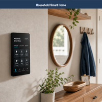 Nueva Pantalla Táctil Inteligente Integrada de 5.5 Pulgadas 2026 con PoE y RS485 para Control de Edificios Inteligentes