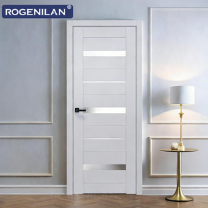 Portes battantes insonorisées minimalistes Rogenilan, portes intérieures en bois, économie <span class=keywords><strong>d</strong></span>'énergie, <span class=keywords><strong>porte</strong></span> de séparation à vendre - Product Image 4