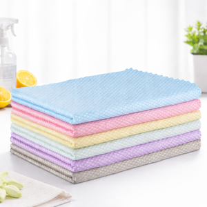 Panno in microfibra a squame di pesce riutilizzabile, senza pelucchi, antigraffio, <span class=keywords><strong>per</strong></span> lucidatura <span class=keywords><strong>vetri</strong></span> e pulizia finestre - Fornitore OEM - Product Image 1