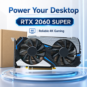 การ์ดจอ RTX 2060 SUPER 8GB GDDR6 256Bit พัดลมคู่ สำหรับเล่นเกม 4K บนเดสก์ท็อป PCI Express 14000MHz VRAM - Product Image 6