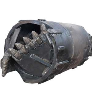 دلو حفر أساس للخدمة الشاقة مع أسنان باور للصخور والتربة مثقاب من أجل مشاريع البناء - Product Image 2