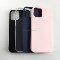 Coque de téléphone en TPU souple mat en gros pour iPhone 13, fine, anti-rayures, flexible, protection personnalisée, logo OEM ODM, usine