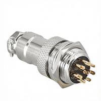 Connecteur d'aviation 4 broches Aviator GX16 OEM personnalisé GX12 GX16 GX20 Câble circulaire étanche sur mesure