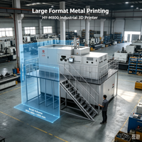 Impresora 3D de Alta Velocidad y Precisión HY-M800, Impresora 3D SLM de Metal de Grado Industrial, Láser de Alta Potencia, USB, Automática, 1 Año de Garantía, Metal