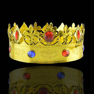 Couronne de prince - Couronne universelle pour hommes et femmes - Couronne pour accessoires et fournitures de fête - Product Image 6