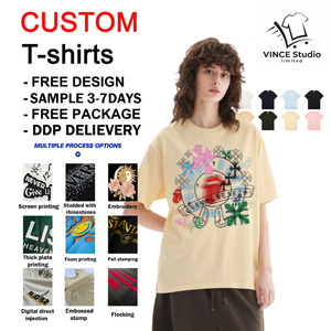 high quality Lightweight Premium Cotton T Shirt Durable Casual Heavyweight Oversized T-shirt Classic Multi Color <b>Tshirts</b> For Men - Product Image 1