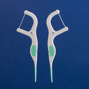 สินค้ามาใหม่ RICHSOURCE RS-SDP-2 3 1 ไม้จิ้มฟันทำความสะอาดซอกฟันแบบกำหนดเอง ผลิตจากวัสดุเป็นมิตรต่อสิ่งแวดล้อม กลิ่นมิ้นท์เคลือบแว็กซ์ สำหรับผู้ใหญ่ ด้ามจับทำจากพลาสติก PP นุ่ม ซิลิโคน - Product Image 3