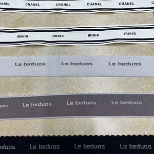 Custom Jacquard Striped Nylon <b>Webbing</b> with Herringbone Waistband for Bags and Home Textile Use - Product Image 6