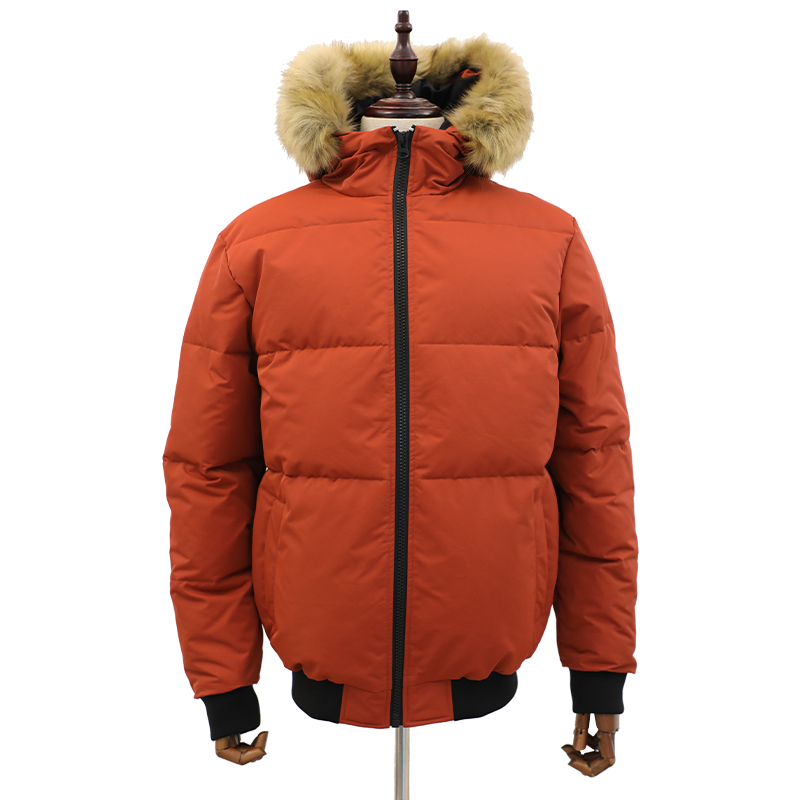 Однотонная толстовка на молнии, полиэстер, ветронепроницаемая Зимняя Теплая мужская куртка-пуховик