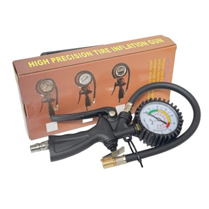 High Precision Vehicle Metal Automobile Copper Pointer Pump Nozzle Tire Pressure Detector Tire Pressure Gauge - Product Image 4