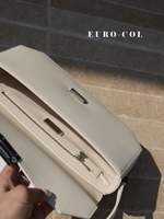 Sac à bandoulière chic parisien en cuir huilé, pour le bureau, sac sous le bras pour femme, sans marque, Londres Europe