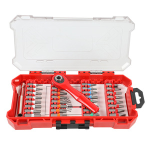 34 Piece <b>Screwdriver</b> <b>Bit</b> <b>Set</b> Phillips Cross Head <b>Bits</b> In Plastic Case For Diy Repair Tools - Product Image 2