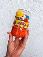 Conteneur Moderne en PET Transparent Écologique Personnalisé pour Pâte à Modeler, Design Flexible Double Face, Idéal pour les Activités Sensorielles des Enfants (Vente en Gros)
