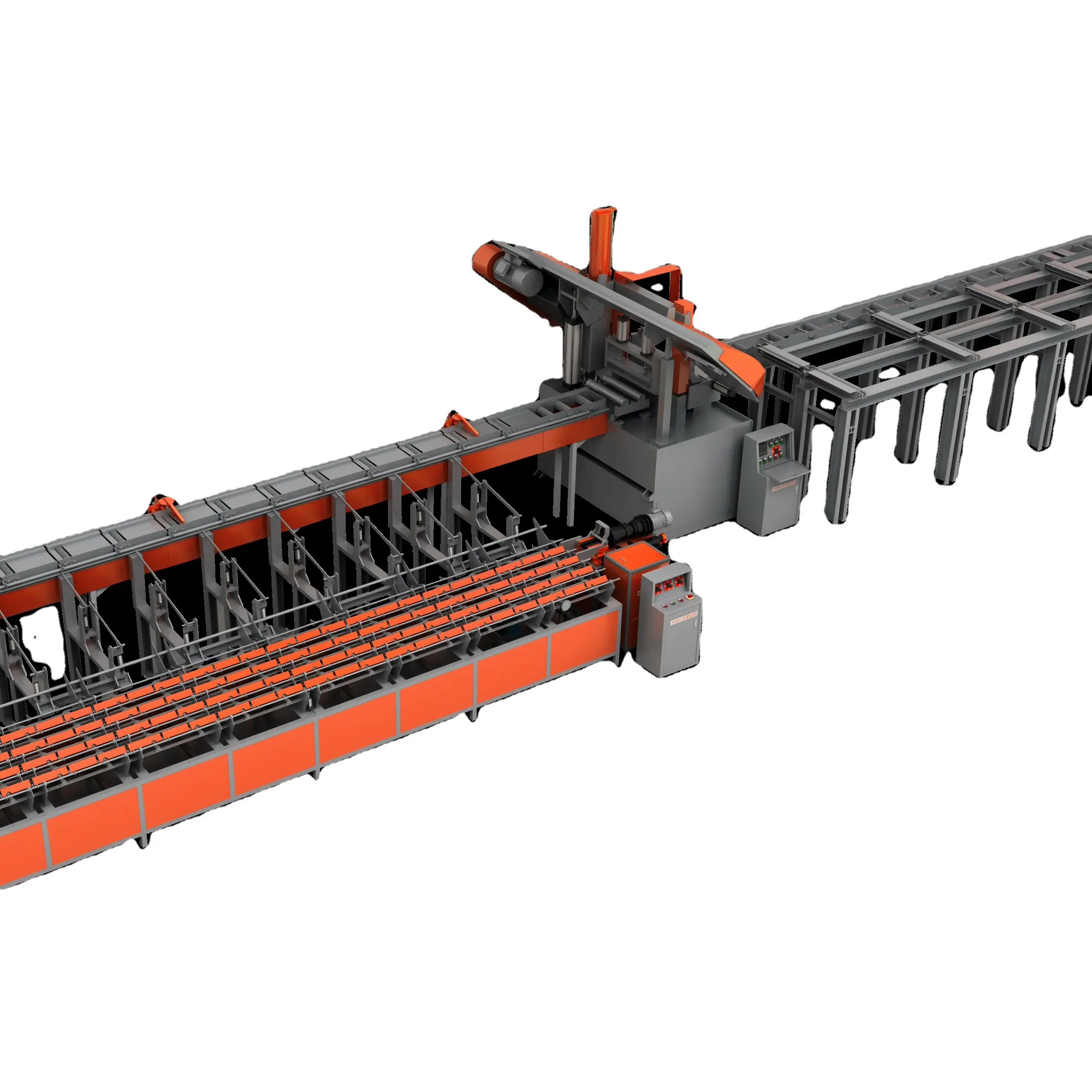 पूर्ण स्वचालित रीबार, स्टील बिलेट कतरनी उत्पादन लाइन