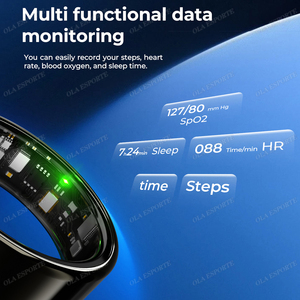 Anillo Inteligente para Hombre y Mujer con Bluetooth, Monitor de Frecuencia Cardíaca, Monitor de Oxígeno en Sangre, Anillo Inteligente Multideportivo, Resistente al Agua 5ATM, 2025 - Product Image 4