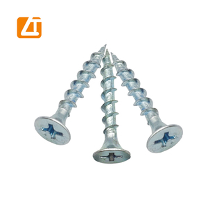 Tianjin Manufacturer Tornillos Por Mayor White Blue Zinc Plated Self Tapping Drywall <strong>Screw</strong> - Product Image 3