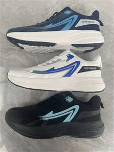 Chaussures de course personnalisées de haute qualité pour hommes Chaussures de sport de marche respirantes à coupe basse tissée à la mouche pour hommes - Product Image 3