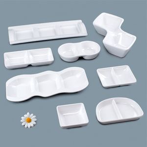 <b>Melamine</b> tableware, multi-compartment <b>plates</b>, edamame and cold dish <b>plates</b>, restaurant and commercial hot pot and barbecue - Product Image 1