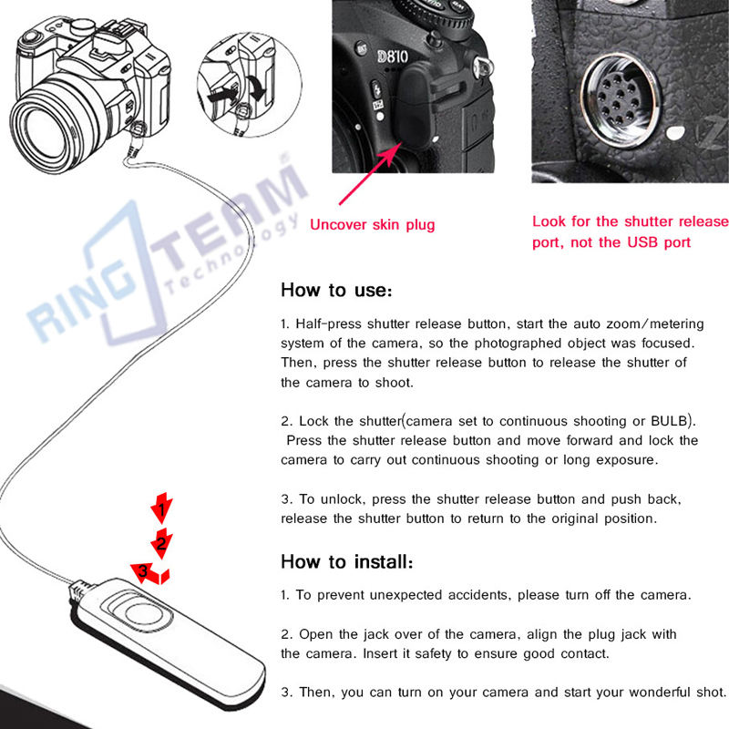 Telecomando Remoto Per Nikon - Cavo Scatto Per Fotocamere DSLR - Foto 9