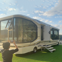 Maison intégrée mobile logée capsulée de capsule de l'espace Maison moderne entièrement préfabriquée meublée