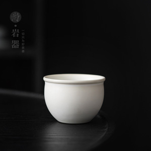 Ceramic Teacup Master <b>Cup</b> <b>Large</b> Capacity High End Kung Fu <b>Tea</b> Tasting <b>Cup</b> Personal <b>Tea</b> Bowl Elegant White Dehua Origin - Product Image 4