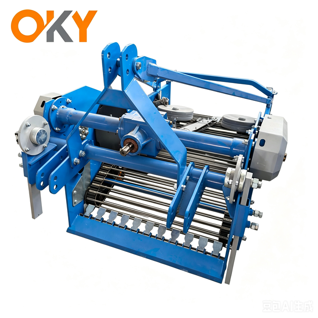 High Productivity Bearing & Gear Vibrating Sieve Potato Harvester / Root Crop Digger with PTO Drive