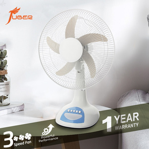 Ventilador de Mesa Solar de 16 Pulgadas Recargable con Bombillas LED, Carga Dual CA/CC, Alta Velocidad del Viento, Eficiente Energéticamente para Dormitorio y Exteriores - Product Image 4