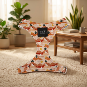 Fashion Cotton Elegant Comfortable <b>Dog</b> Harness Cat Harness Cute Pattern Adjustable Buckle Small Breed Fashion Style Pet Harness - Product Image 1