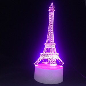 Lampada Notturna LED 3D con Dipinto Decorativo, Regalo di Compleanno, Decorazione per la Casa, Vendita all'Ingrosso Diretta dalla Fabbrica - Product Image 6