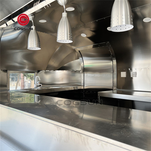 Customized Mobile <strong>Food</strong> <strong>Cart</strong> for <strong>Food</strong> and Beverage Vending <strong>Cart</strong> Selling Outdoor Mobile <strong>Fast</strong> <strong>Food</strong> Truck Vintage Trailer - Product Image 5