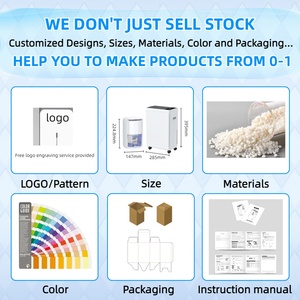 Máy hút ẩm gia dụng hiệu suất cao, làm lạnh bằng hơi nước, dành cho phòng nhỏ, nhà tắm và hộ gia đình - Product Image 2