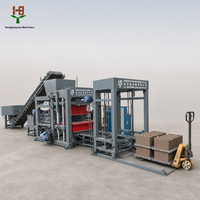 Machine de fabrication de blocs de ciment creux, de briques et de pavés, entièrement automatique, hydraulique, avec moteur et pompe PLC