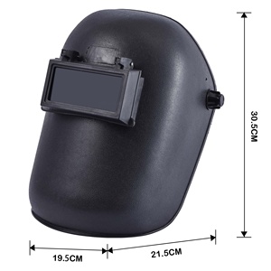 Masque de soudage industriel <span class=keywords><strong>en</strong></span> PP avec visière relevable, protection du visage et de la tête, masque de soudage standard <span class=keywords><strong>en</strong></span> verre pour les travailleurs - Product Image 4